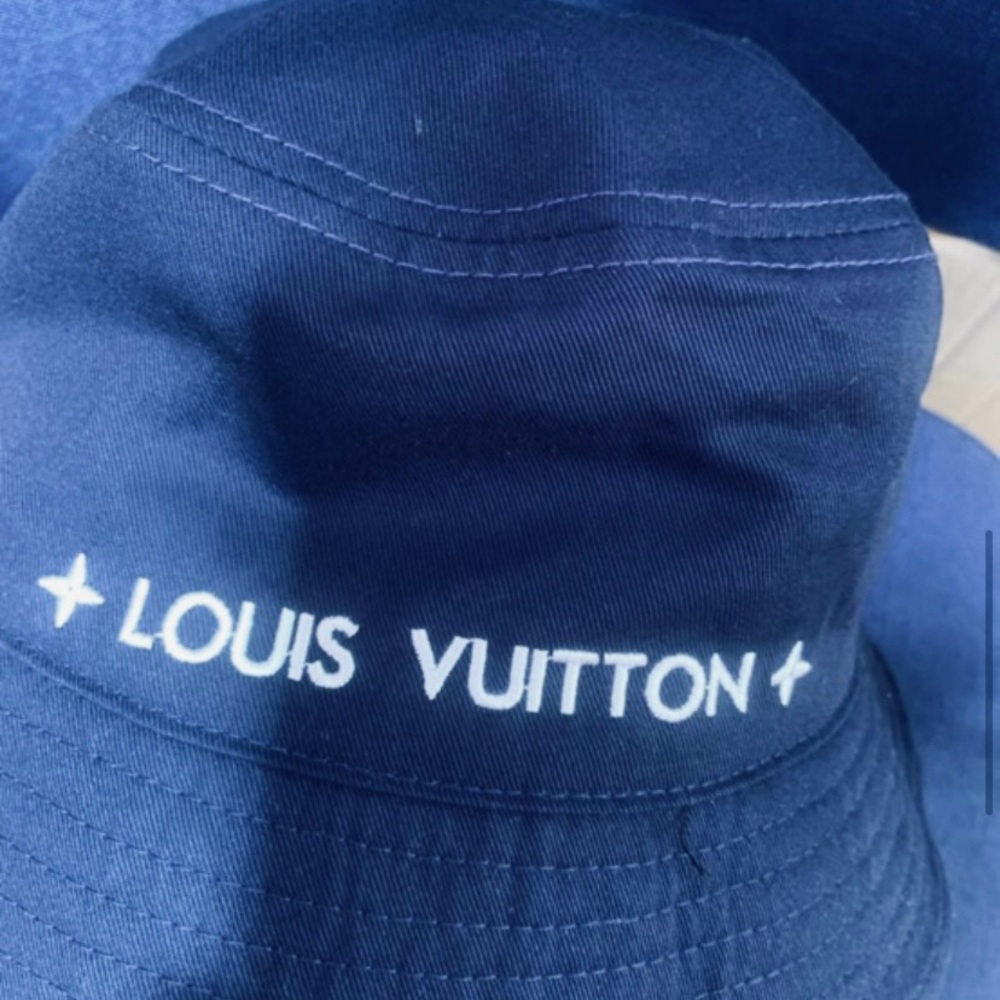 Navy reversible,
Monogram Hat - Picture 4 of 11